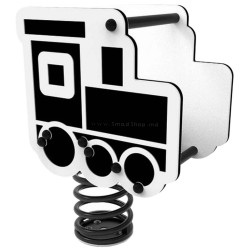 Balansoar pe arc DastimArt 228 (Black/White)