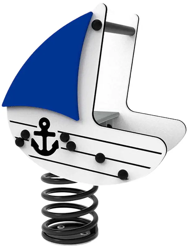 Balansoar pe arc DastimArt 229 (White/Blue)