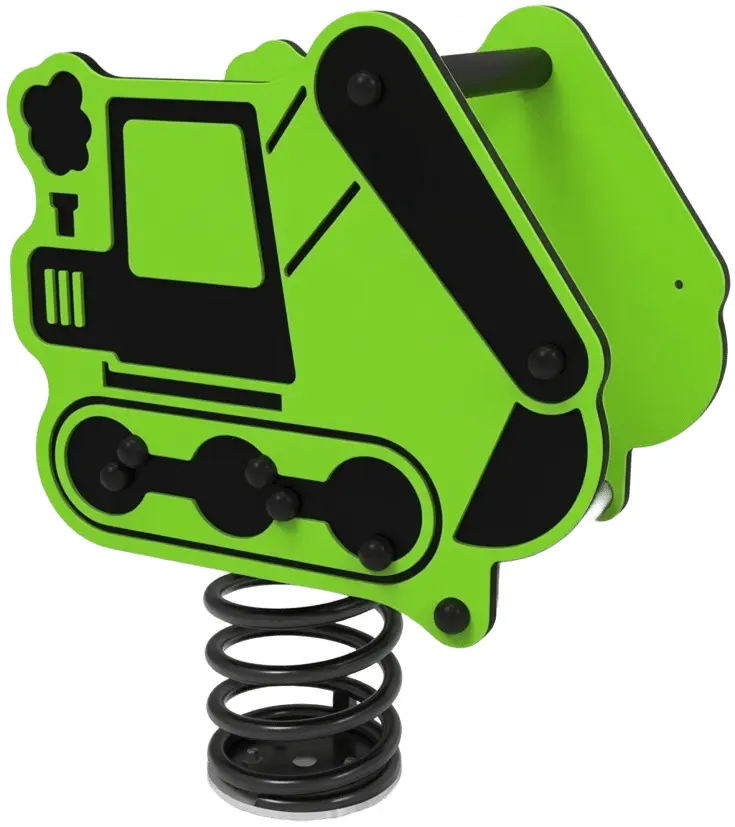 Balansoar pe arc DastimArt 231 (Green/Black)