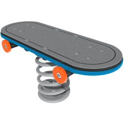 Balansoar pe arc DastimArt 243 (Blue/Grey/Orange)