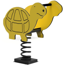 Качалка на пружине DastimArt 245 (Yellow/Black)