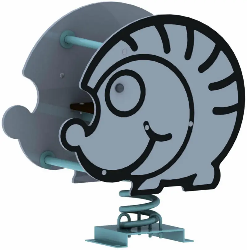 Balansoar pe arc DastimArt 247 (Grey/Green)