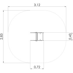 Balansoar pe arc DastimArt 251 (Grey) Thumb