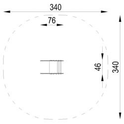 Качалка на пружине DastimArt 253 (Green) Thumb