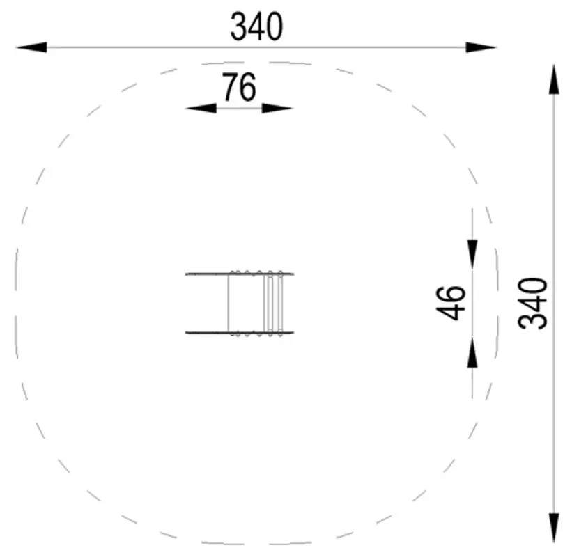 Качалка на пружине DastimArt 253 (Green) - 2
