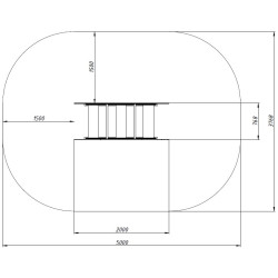 Качалка на пружине DastimArt 256 (White/Black) Thumb