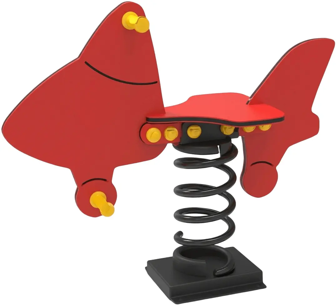 Balansoar pe arc DastimArt 261 (Red/Yellow)