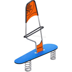 Качалка на пружине DastimArt 266 (Blue/Orange)