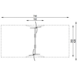 Stand de leagan DastimArt 757 (Grey/Green) Thumb