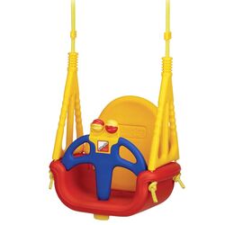 Качели 3в1 Ecotoys SW-1421 (Orange/Red)