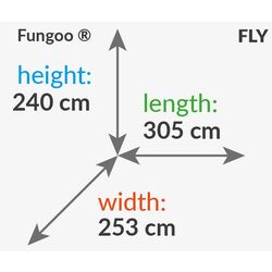 Качели Fungoo Fly 2.0 (Wood Teak) Thumb