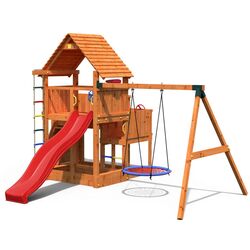 Модуль качели Fungoo The Nest (Wood Teak) Thumb