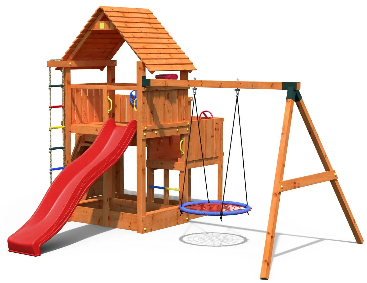 Модуль качели Fungoo The Nest (Wood Teak) - 2