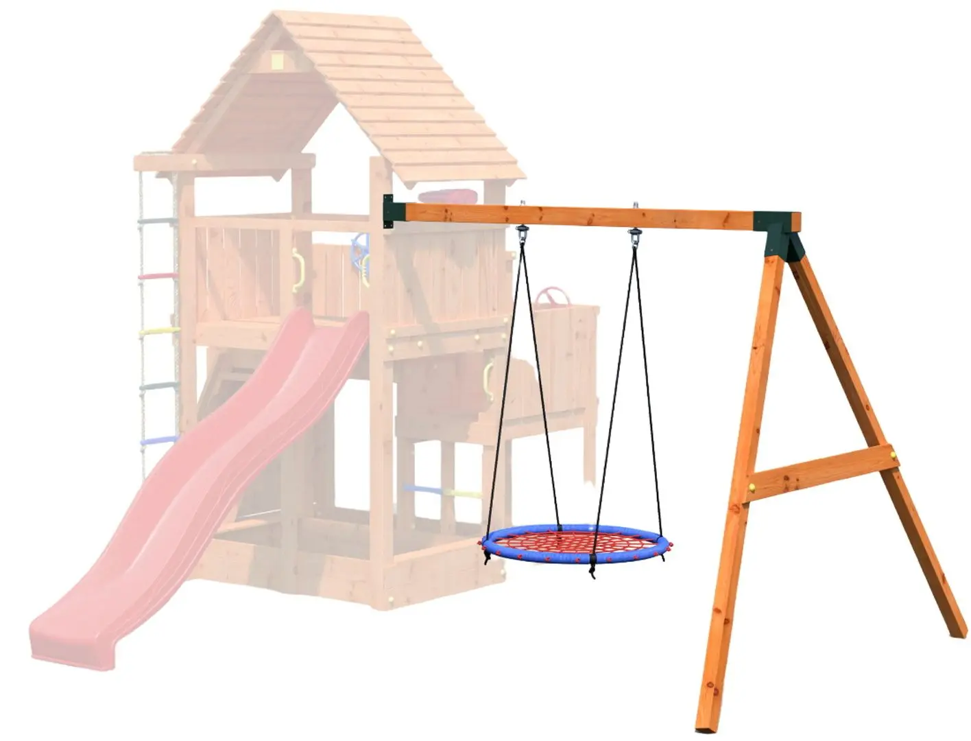 Модуль качели Fungoo The Nest (Wood Teak)