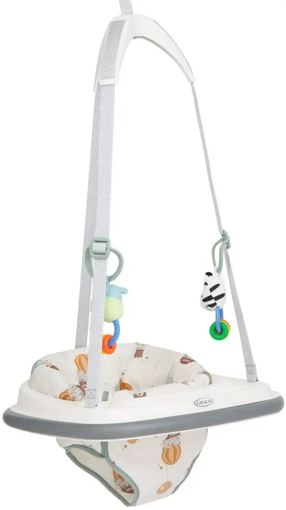 Прыгунок Graco Bumper Jumper Up & Away (Beige/Grey)