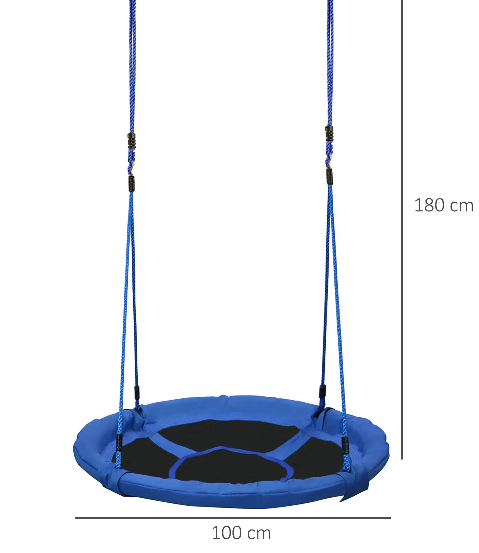 Leagan cuib Homcom 344-005 (Blue/Black) - 2