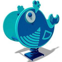 Balansoar pe arc pentru copii InterAtletika Balena TE 233