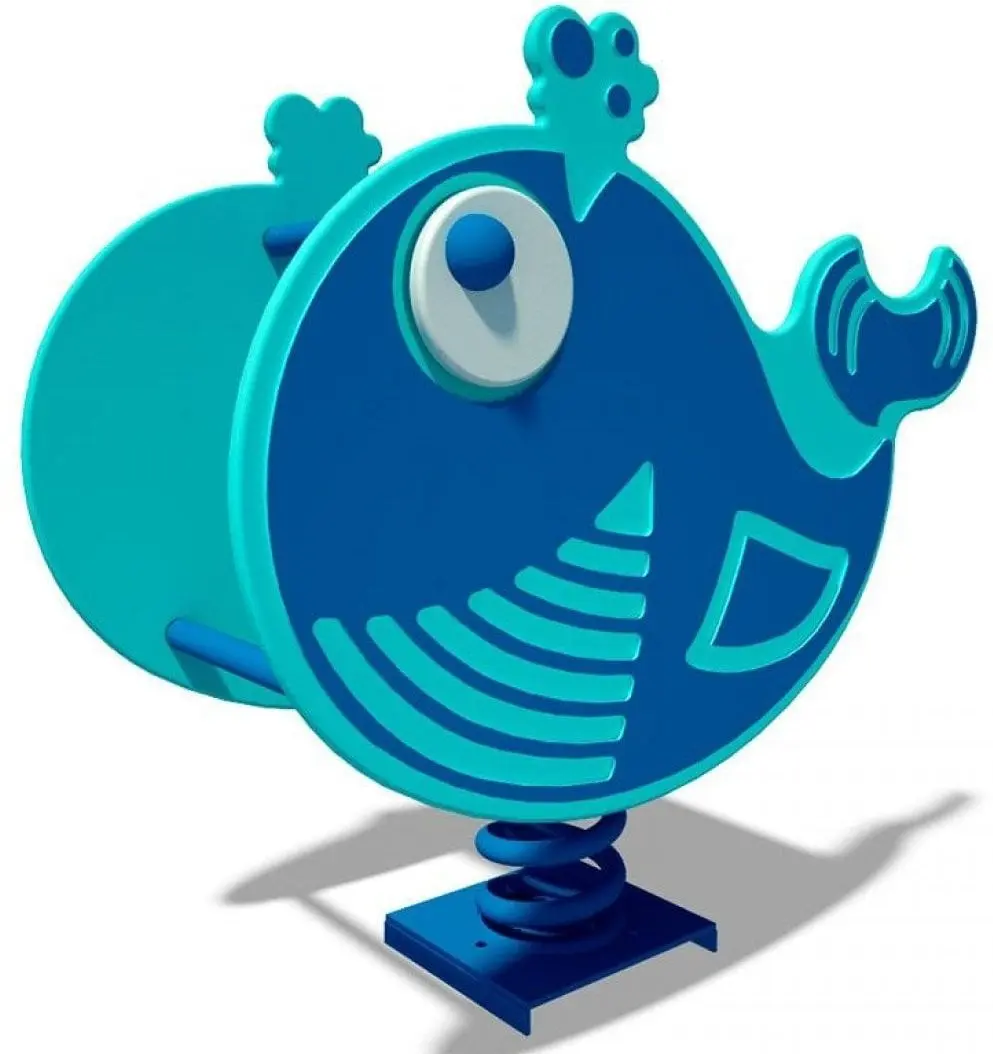 Balansoar pe arc pentru copii InterAtletika Balena TE 233