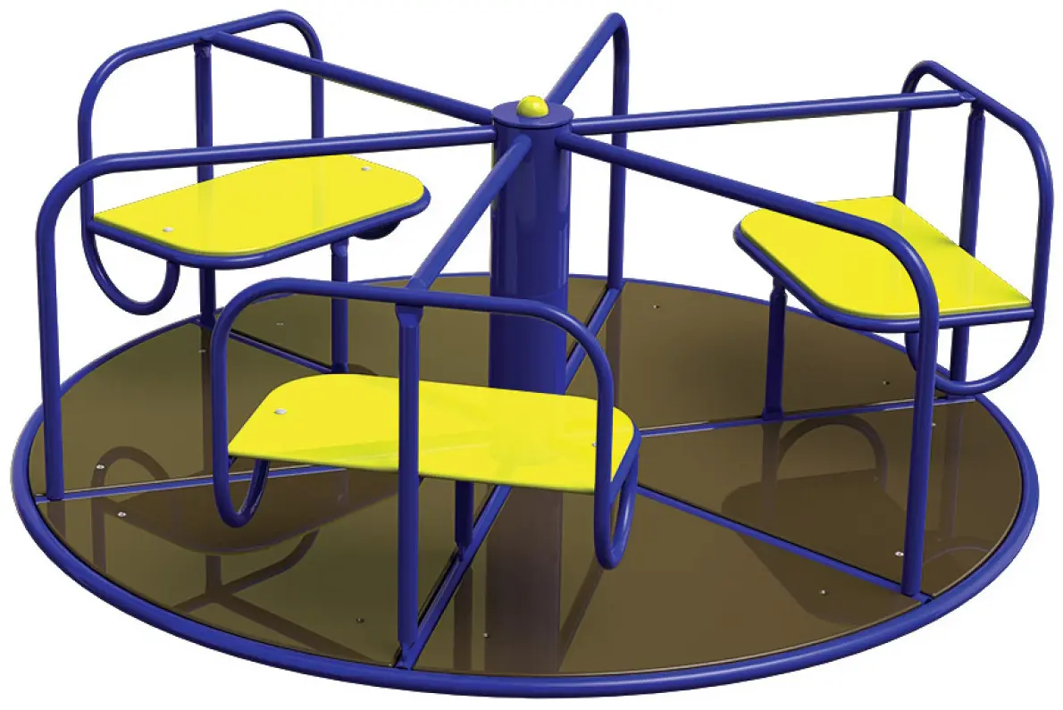 Детская карусель InterAtletika ТЕ211 (Blue/Yellow)