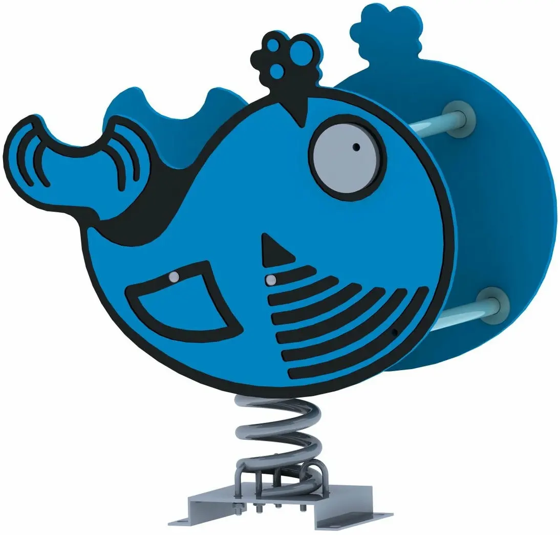 Balansoar pe arc InterAtletika Kitenok TE 233 (Blue/Black)