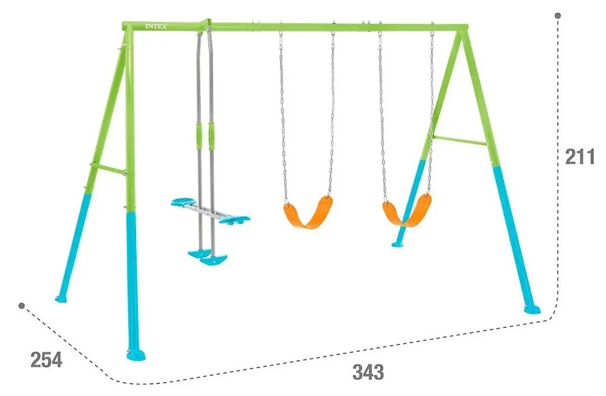 Leagan Intex 44121 (Green/Blue)