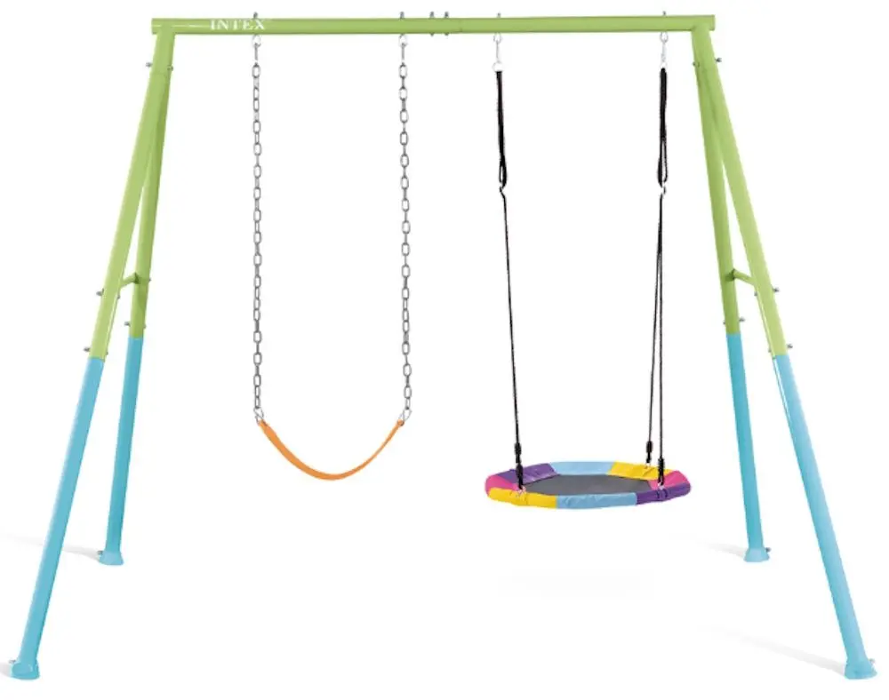 Качели Intex 44125 (Green/Blue)