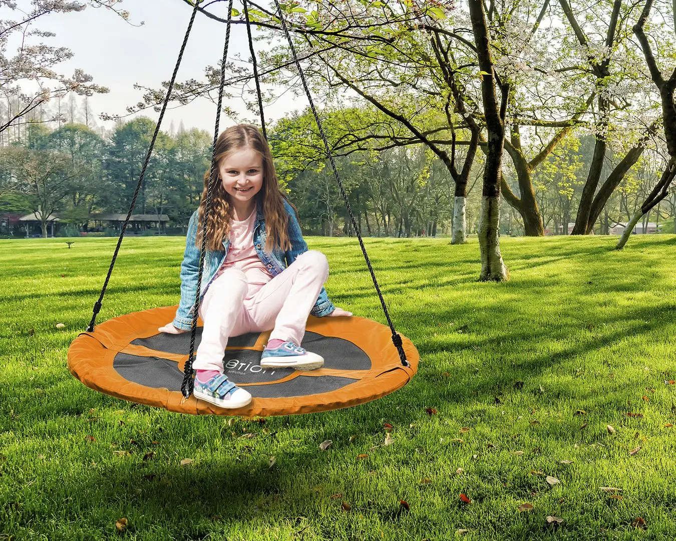 Качели-гнездо Jumi OH-882225 (Black/Orange) - 4