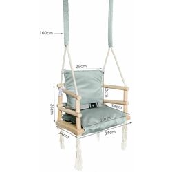 Качели 3в1 Kruzzel 18026 (Blue) Thumb