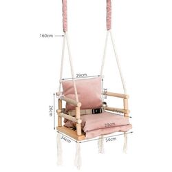 Качели 3в1 Kruzzel H18027 (Pink) Thumb