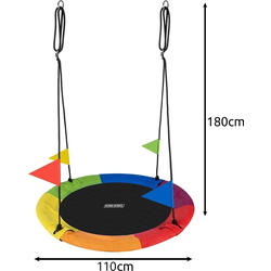 Качели-гнездо Kruzzel 25284 (Multocolor) Thumb
