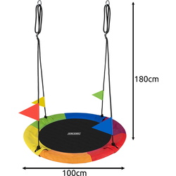 Качели-гнездо Kruzzel 25285 (Multocolor) Thumb