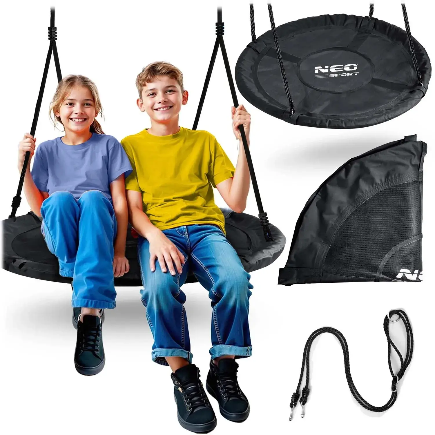 Качели-гнездо Neo Sport NS-103 110300 (Black) - 11