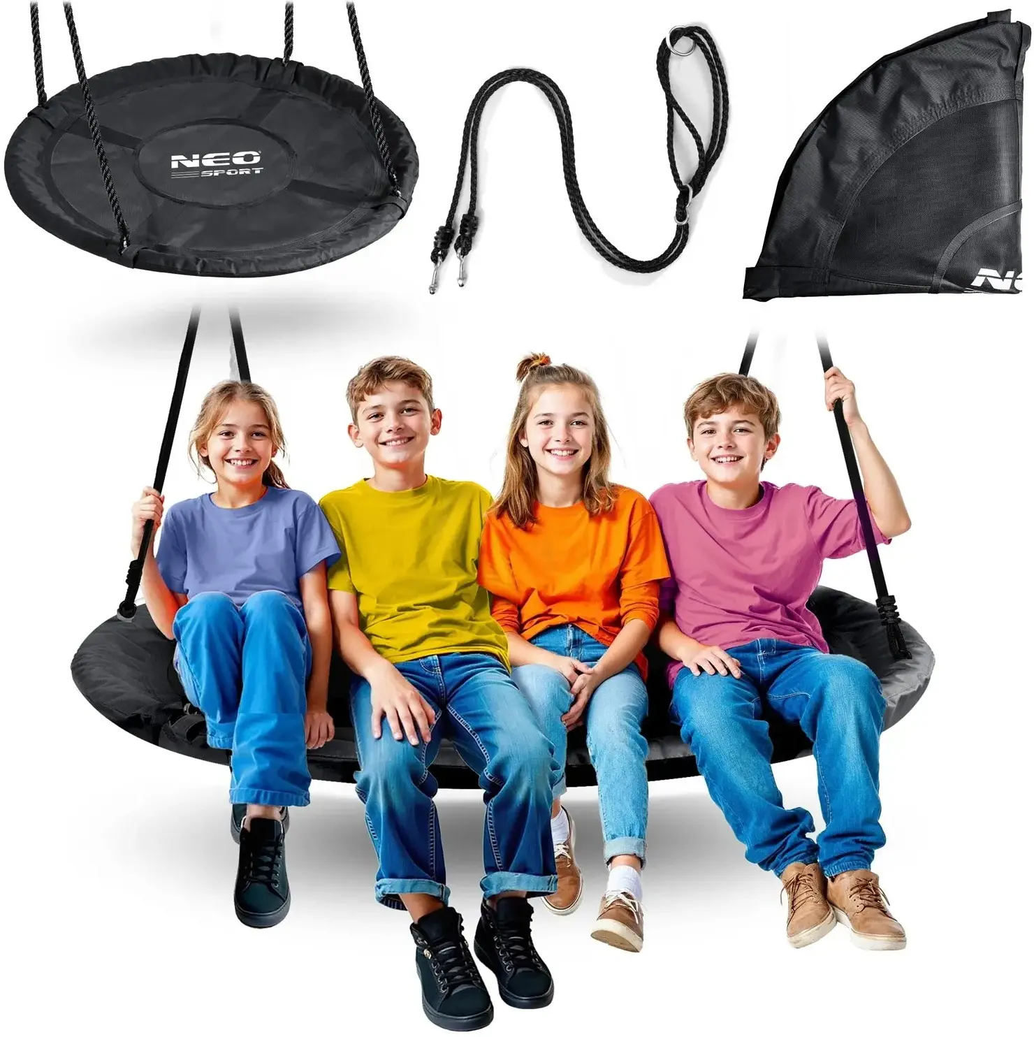 Качели-гнездо Neo Sport NS-103 110320 (Black) - 6