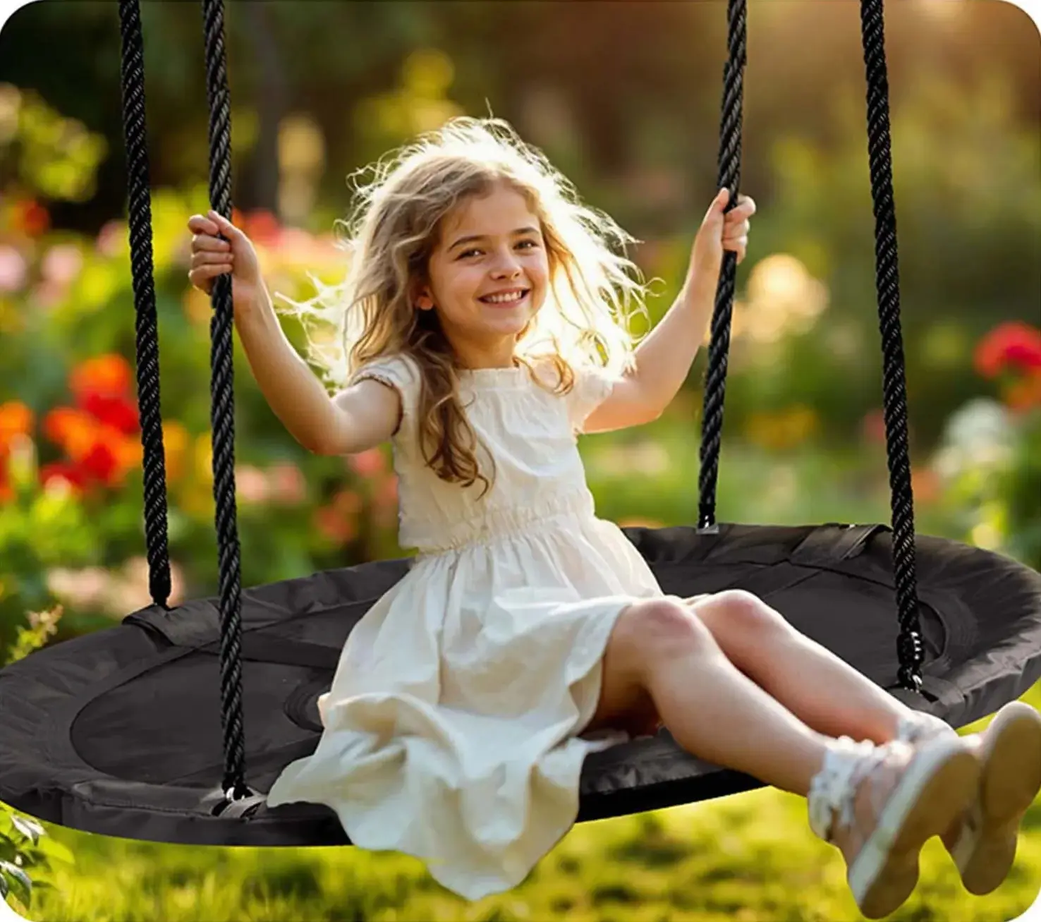 Качели-гнездо Neo Sport NS-103 (Black) - 12