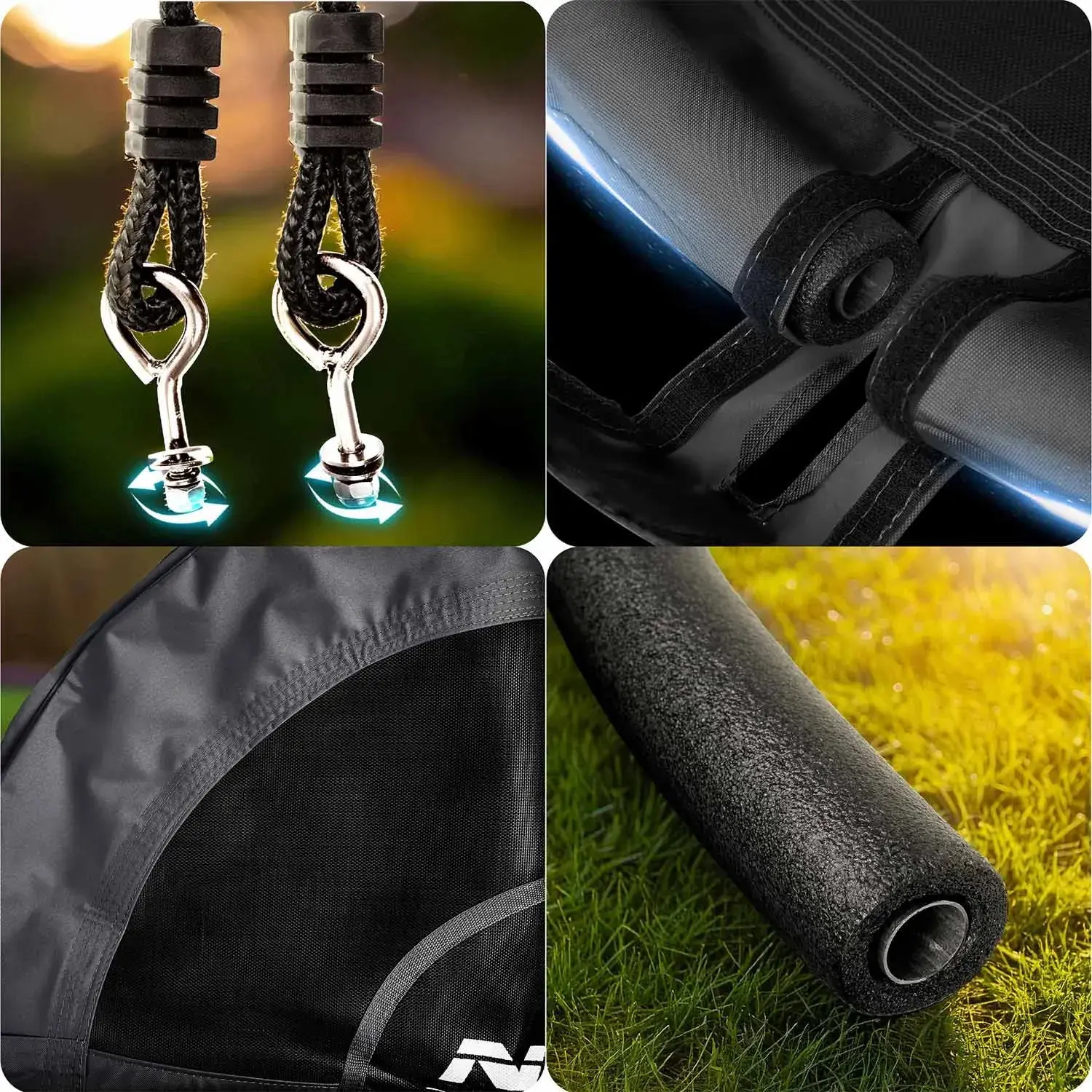 Качели-гнездо Neo Sport NS-103 (Black) - 8