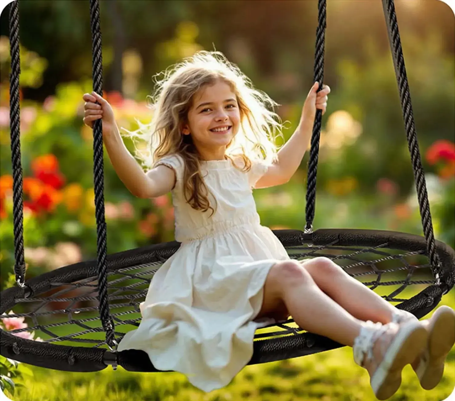 Качели-гнездо Neo Sport NS-104 (Black) - 13