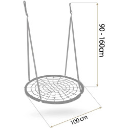 Качели-гнездо Neo Sport NS-104 (Black) Thumb