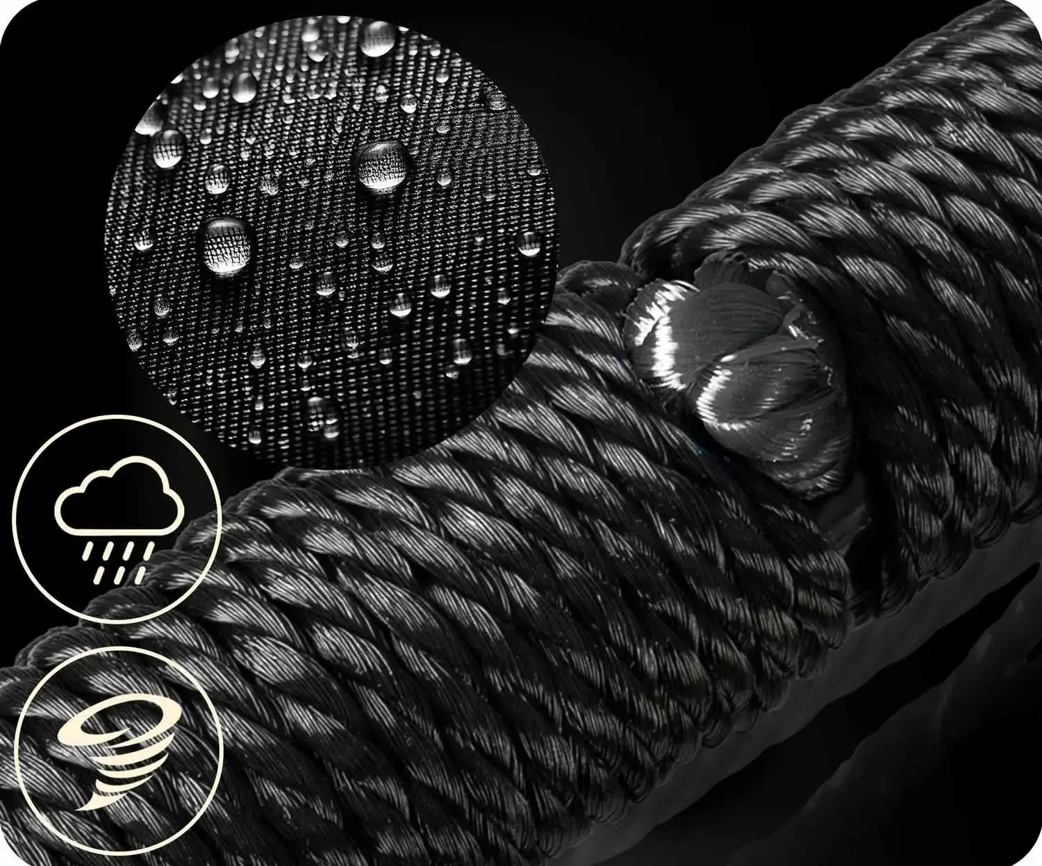 Качели-гнездо Neo Sport NS-104 (Black) - 6