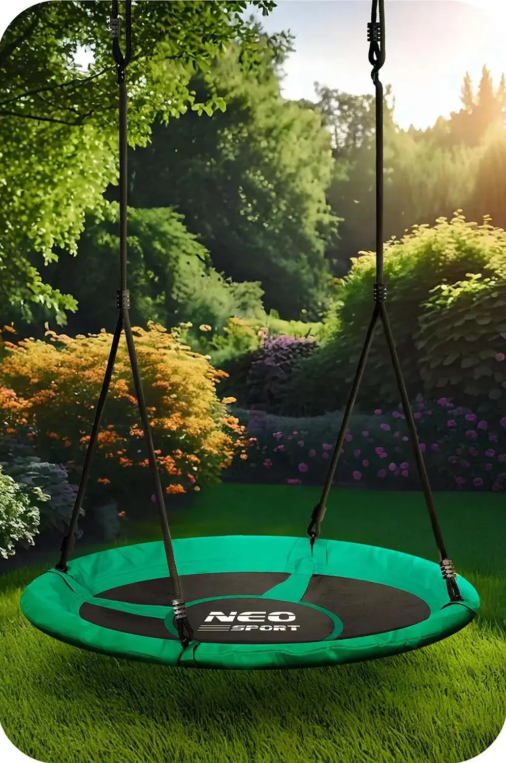 Качели-гнездо Neo Sport Swingo 1052 (Teal/Black) - 5