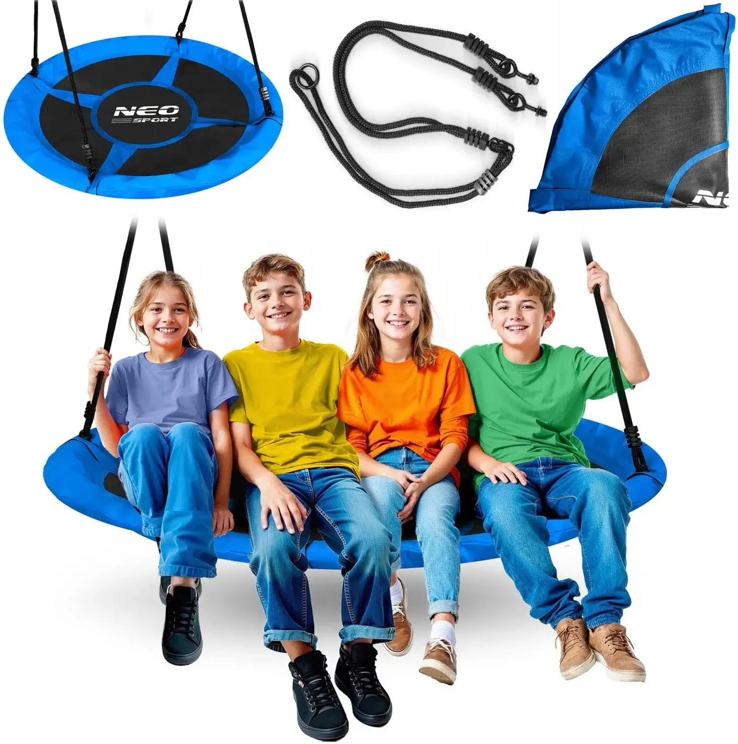 Leagan cuib Neo Sport Swingo 1061 (Blue/Black) - 6
