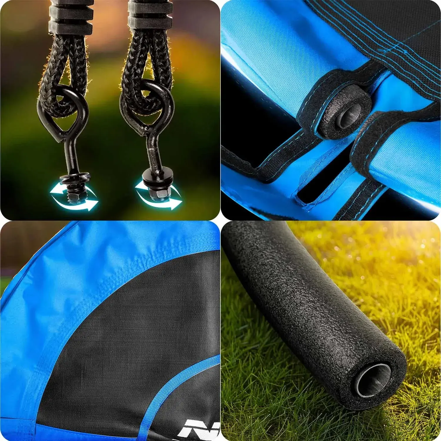 Leagan cuib Neo Sport Swingo 1061 (Blue/Black) - 7
