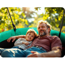 Leagăn-cuib Neo Sport Swingo 1062 (Teal/Black) Thumb