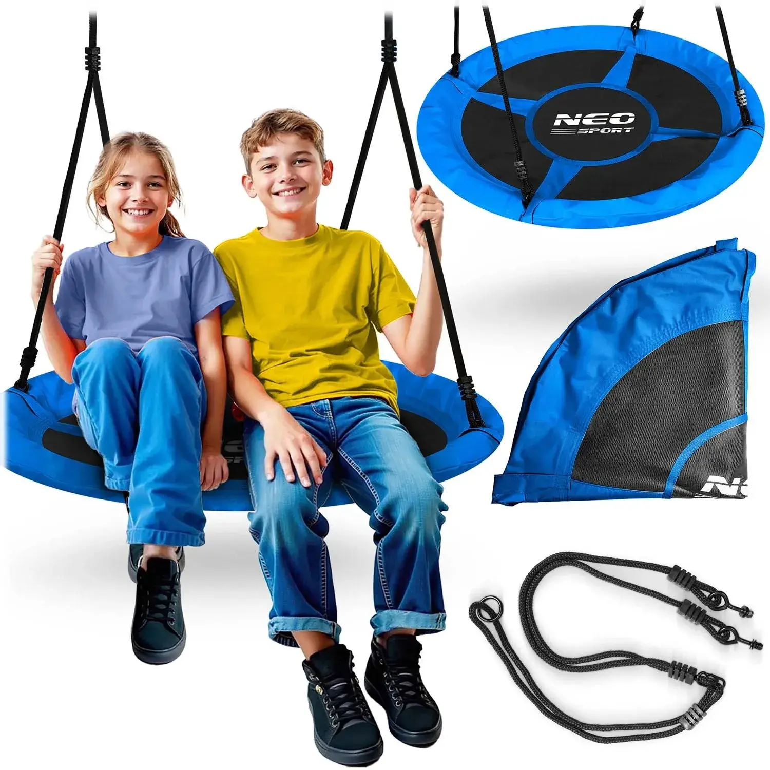 Качели-гнездо Neo Sport Swingo 1080 (Blue/Black) - 8