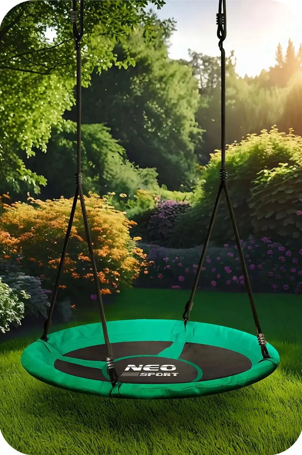 Качели-гнездо Neo Sport Swingo 1081 (Green/Black) - 3