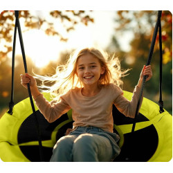 Качели-гнездо Neo Sport Swingo 1083 (Neon Yellow/Black) Thumb