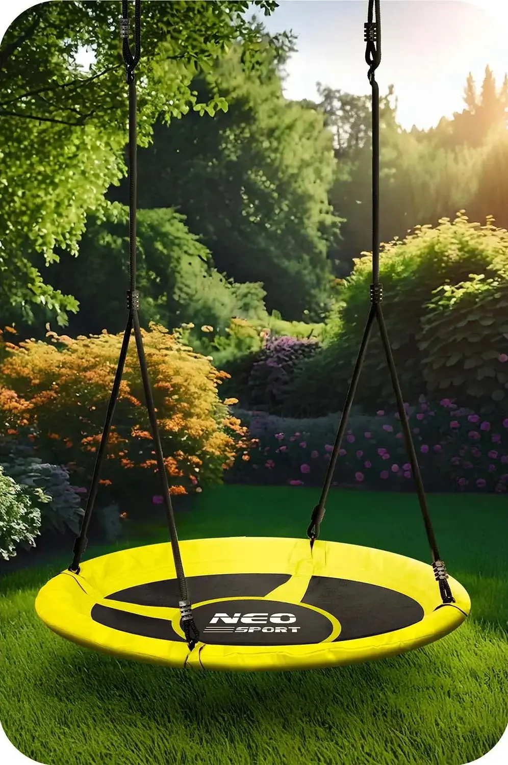 Качели-гнездо Neo Sport Swingo 1083 (Neon Yellow/Black) - 5