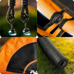 Качели-гнездо Neo Sport Swingo 1084 (Orange/Black) Thumb