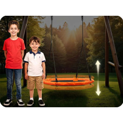 Качели-гнездо Neo Sport Swingo 1084 (Orange/Black) Thumb