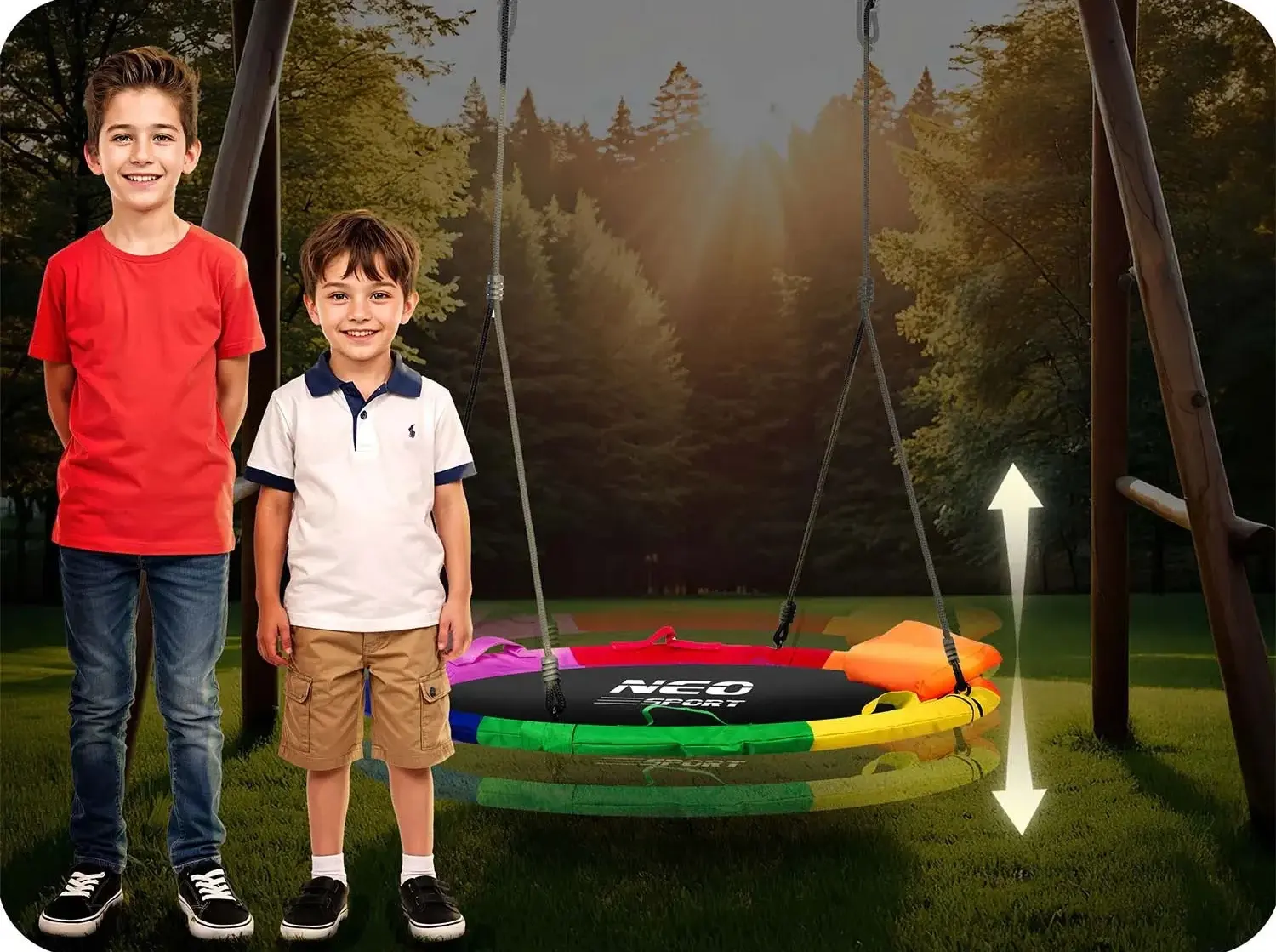 Качели-гнездо Neo Sport Swingo 1085 (Multicolour) - 9