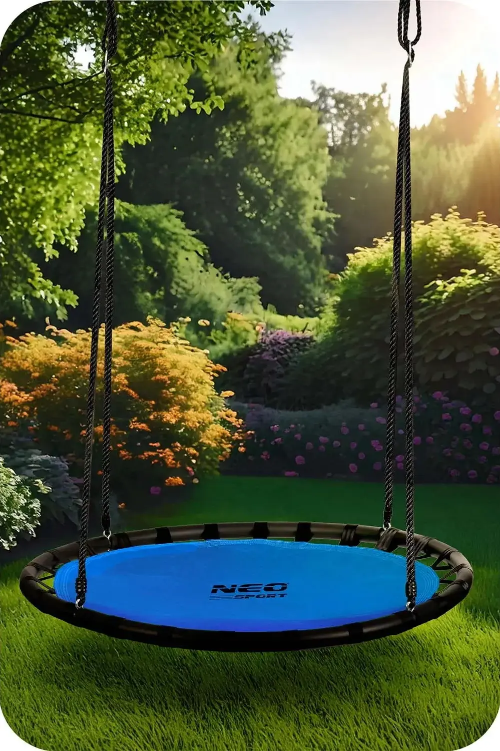 Качели-гнездо Neo Sport Swingo 110221 (Black/Blue) - 5